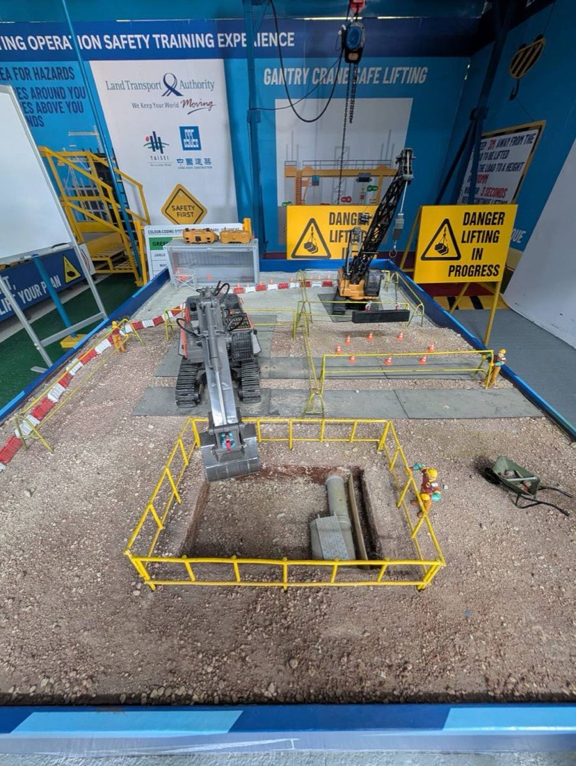 LTA lifting-safety training exhibit